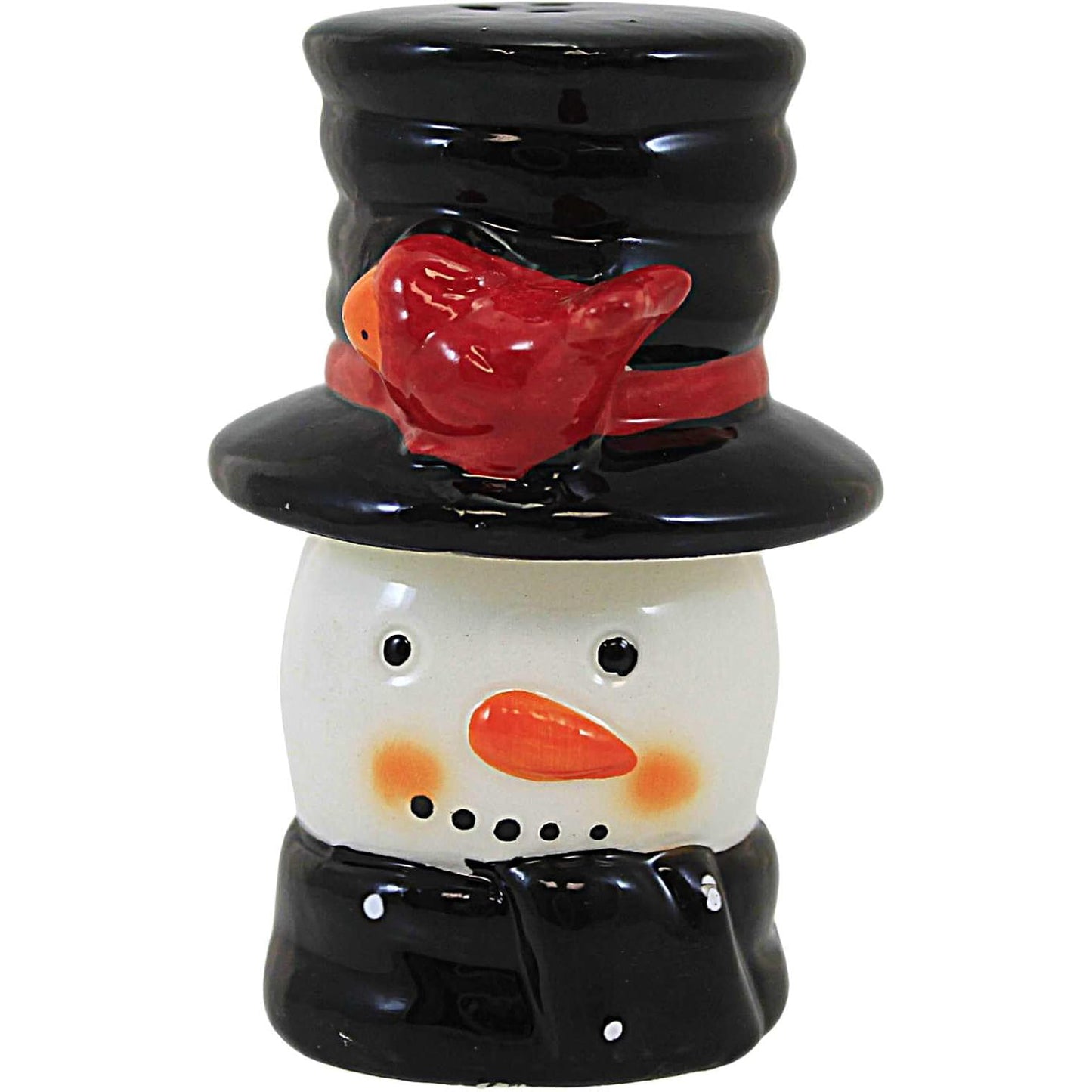 Salt & Pepper Shaker Set - Snowman and Hat