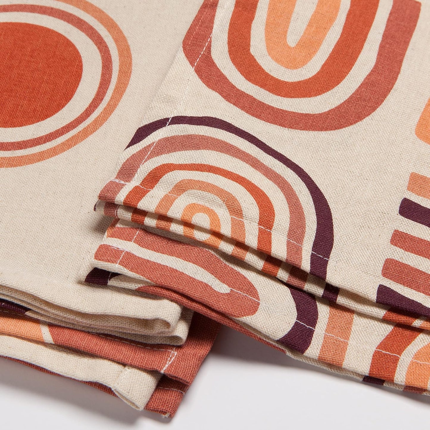 Solstice Cotton Linen Blend Kitchen, Set of 2