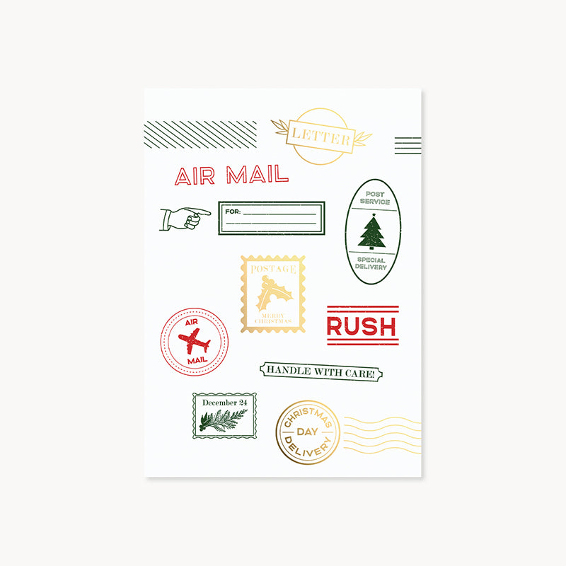 Christmas Mail Pop-Up Greeting Card