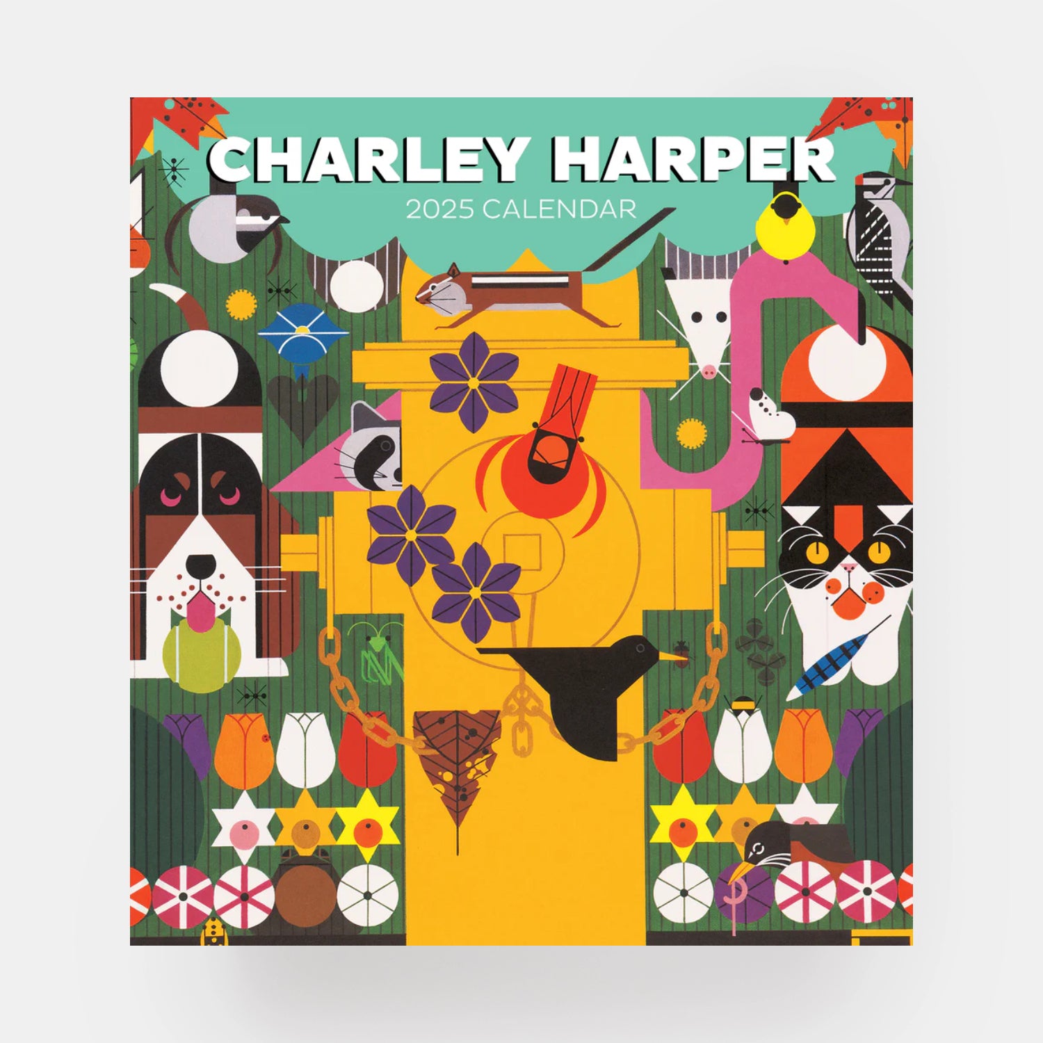 Charley Harper 2025 Wall Calendar The Modern Shop