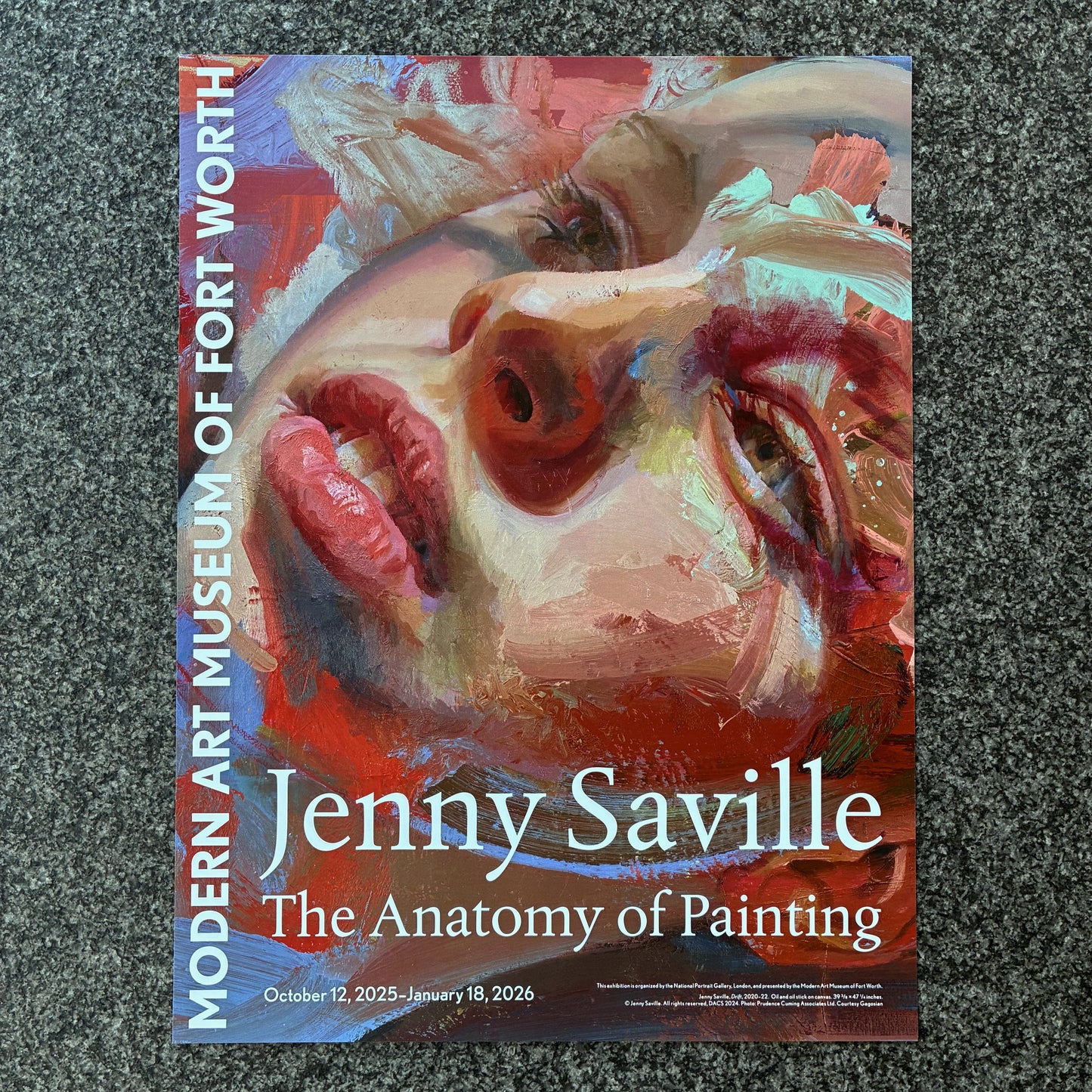 Drift by Jenny Saville: Exhibition Poster Print