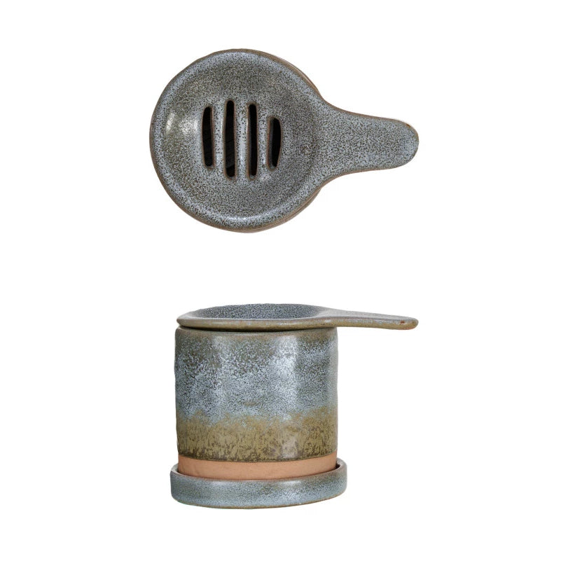 Pour Over Tea For One w/ Cup & Saucer