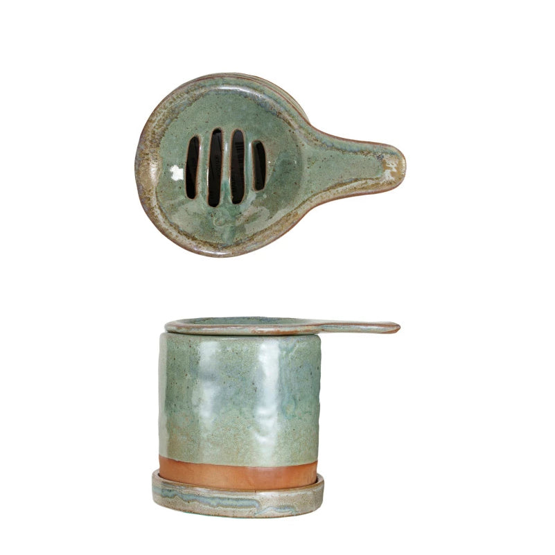 Pour Over Tea For One w/ Cup & Saucer
