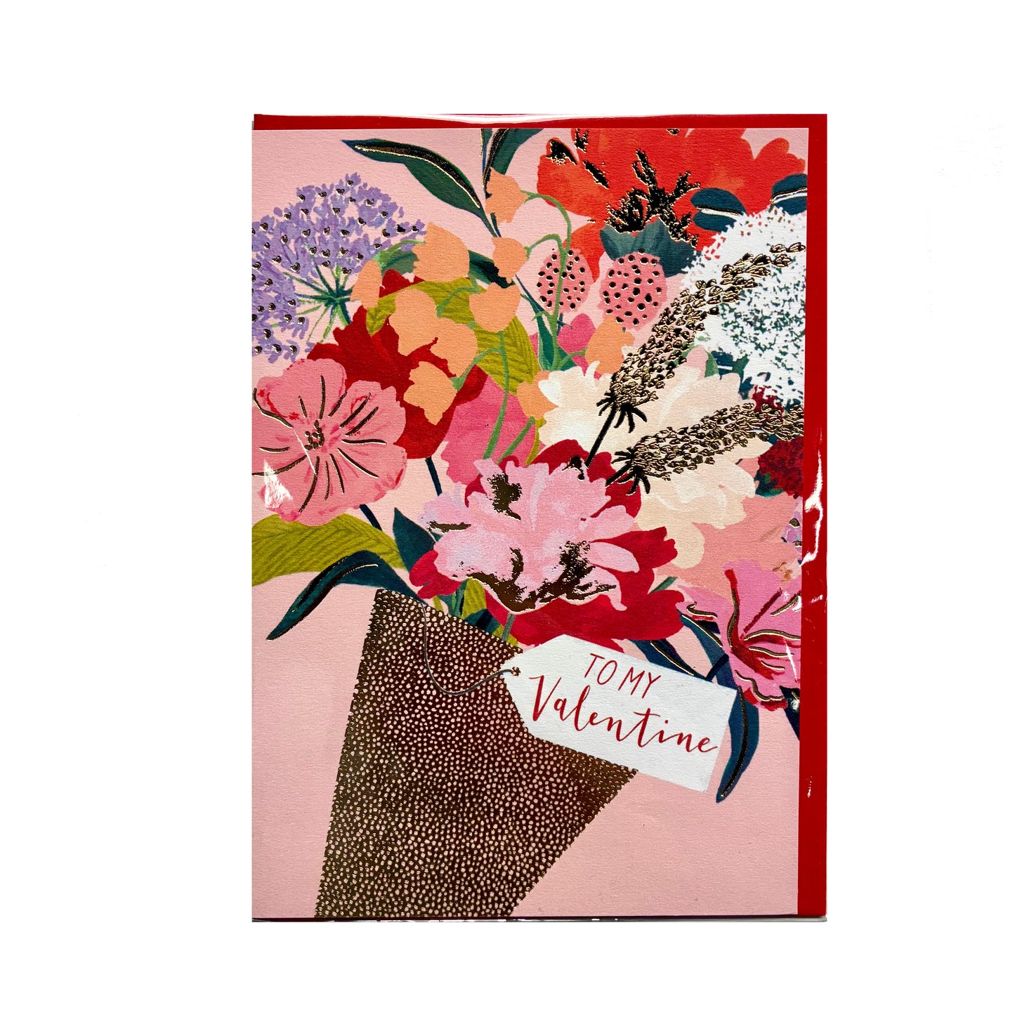 Valentine Bouquet Greeting Card