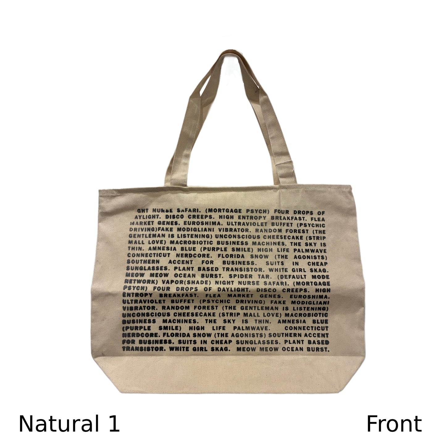Freeman + Lowe Limited Edition Screen Printed Tote Bag