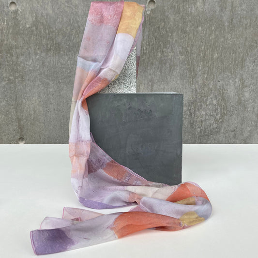 Paul Klee Silk Scarf - Nordic Flowers