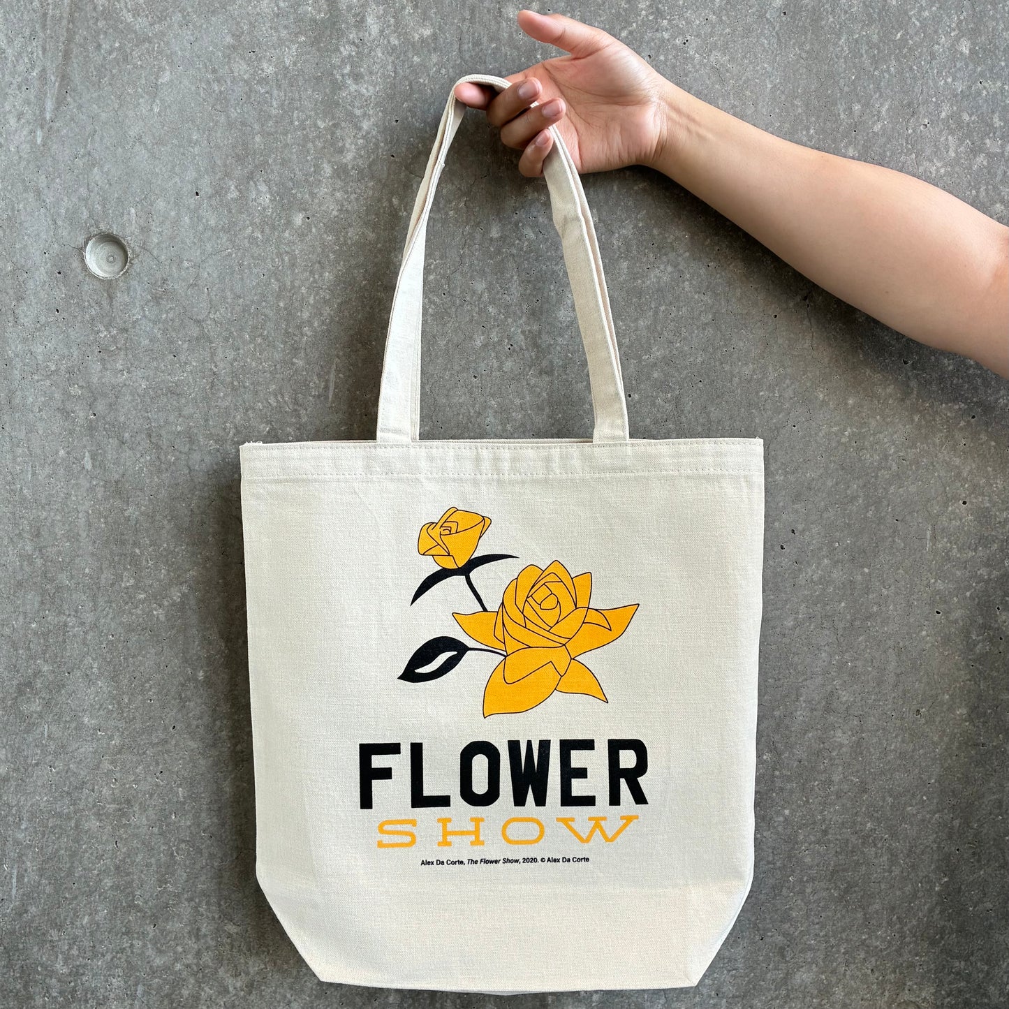 Alex Da Corte Tote Bag - "The Flower Show"