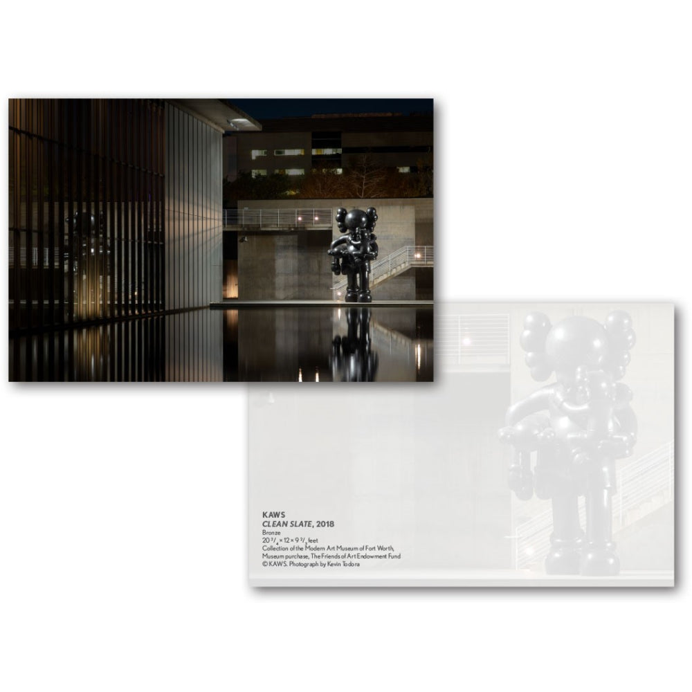 KAWS postcard, "Clean Slate", Set of Five