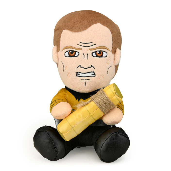 STAR TREK FIGHTING KIRK 8" PHUNNY PLUSH BY KIDROBOT