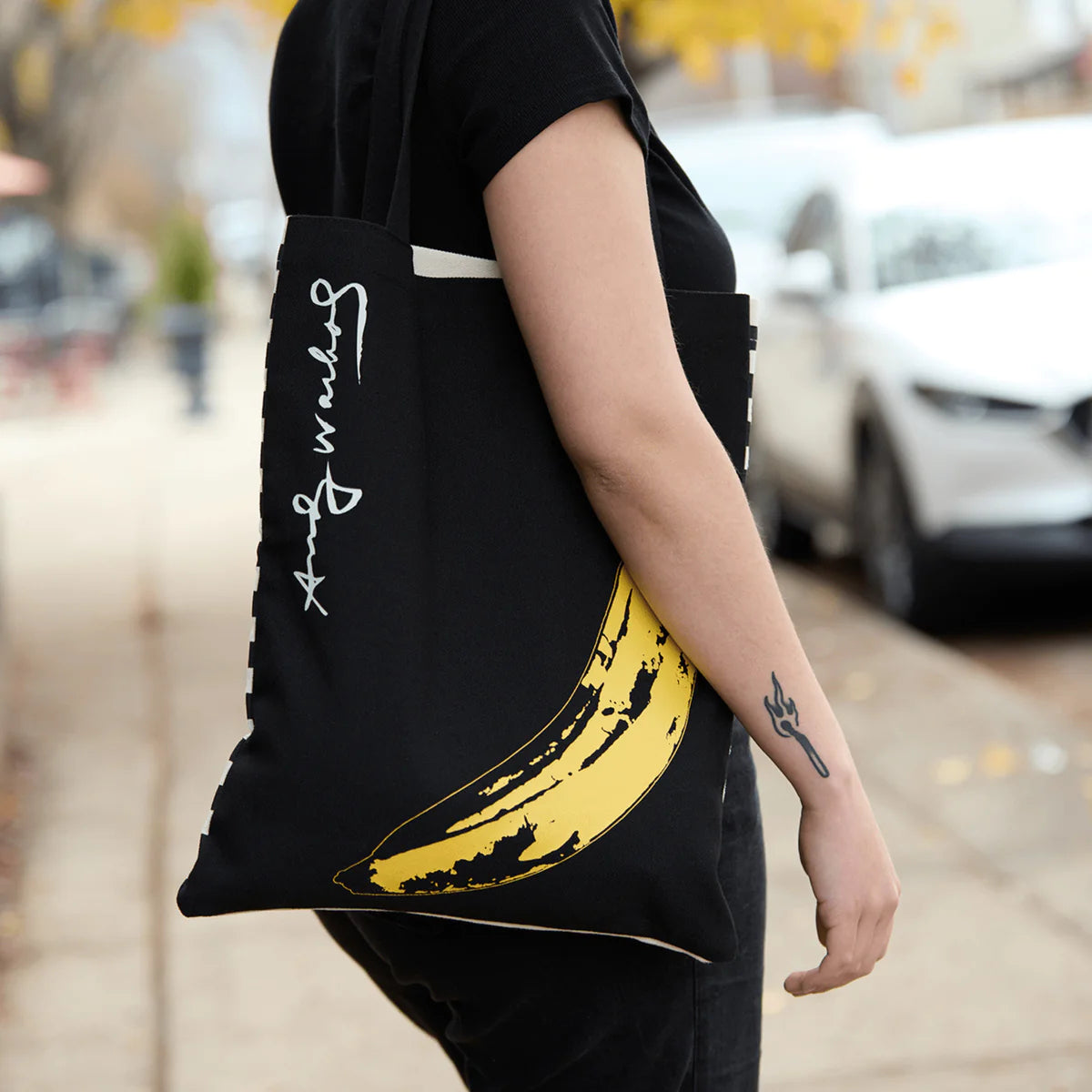 Andy Warhol Tote Bag - Banana