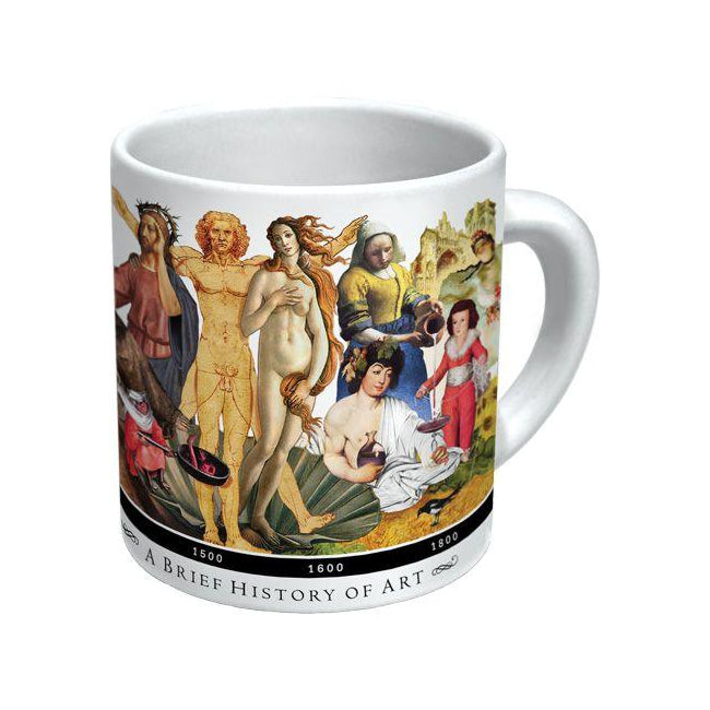 A Brief History of Art Mug