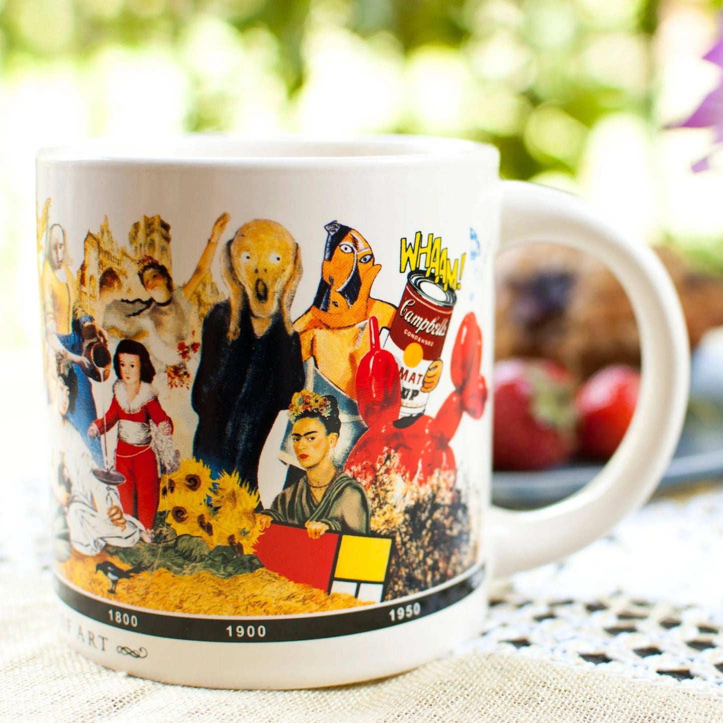 A Brief History of Art Mug