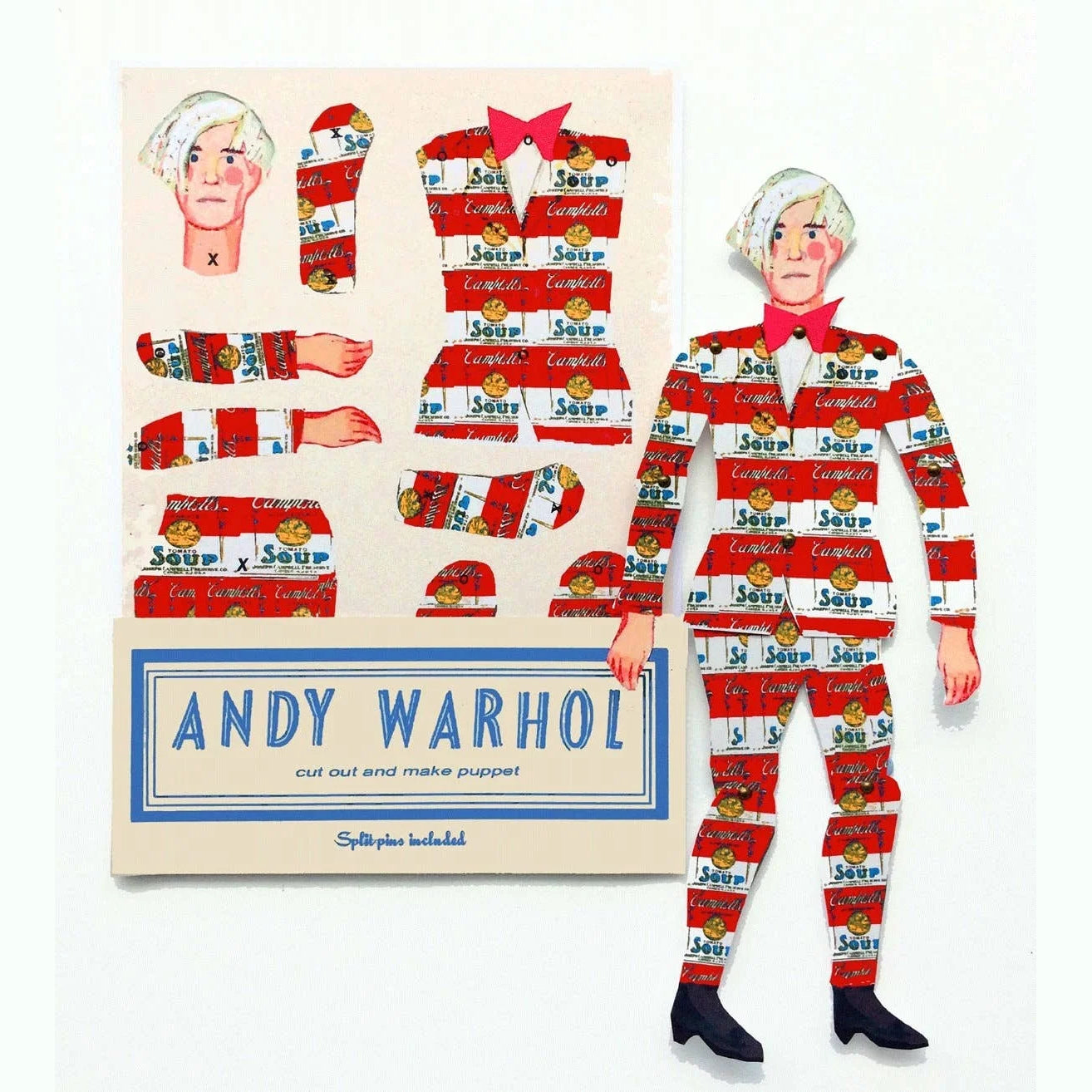 Andy Warhol Cut and Make Puppet