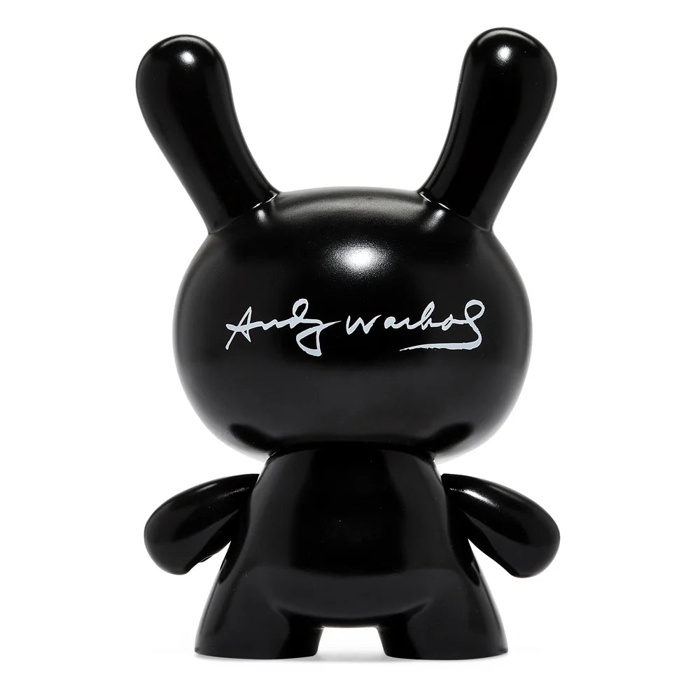 Andy Warhol Fright Wig Self-Portrait 8" Masterpiece Dunny - Monochrome Edition