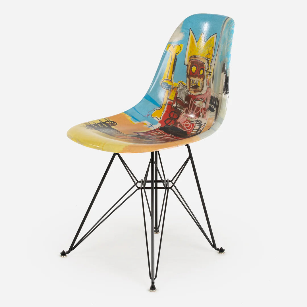 Jean-Michel Basquiat Case Study® Furniture Side Shell Eiffel Chair - King