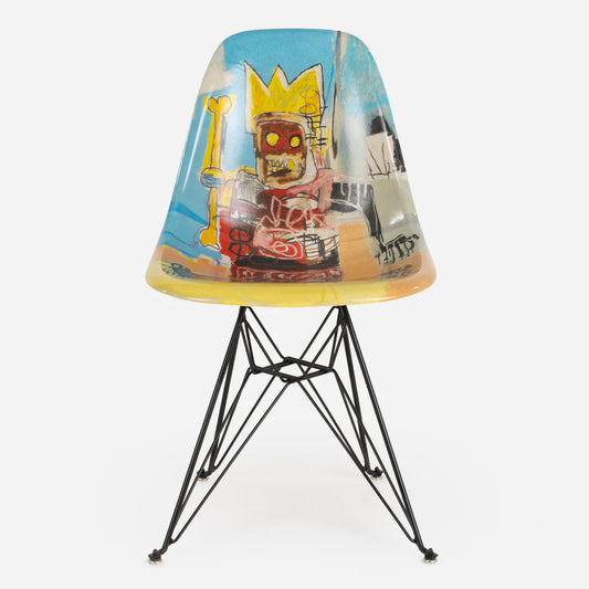 Jean-Michel Basquiat Case Study® Furniture Side Shell Eiffel Chair - King