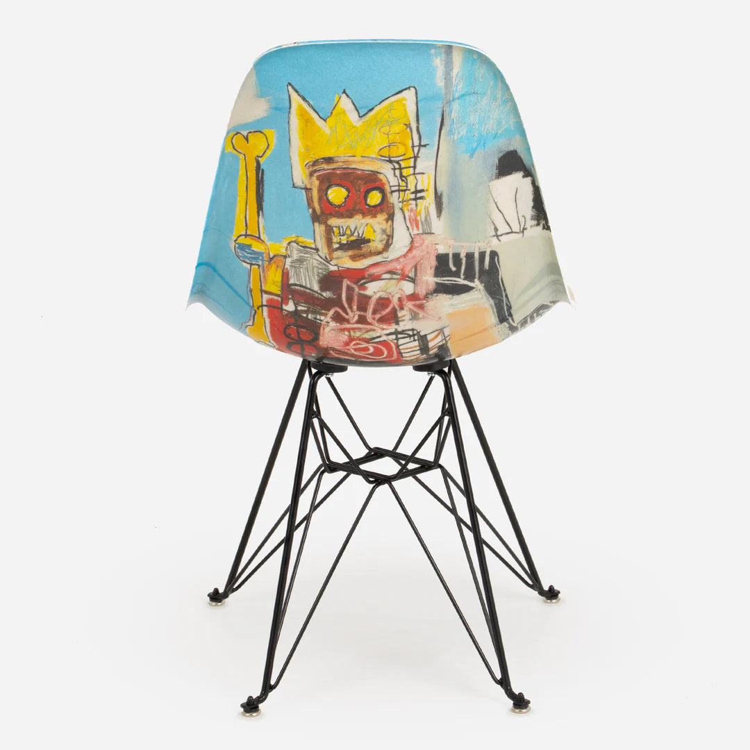 Jean-Michel Basquiat Case Study® Furniture Side Shell Eiffel Chair - King