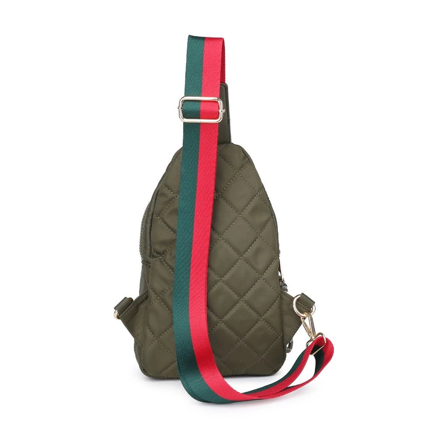 Ace Quilted Sling Backpack