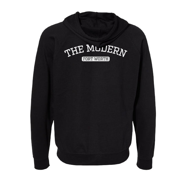 Summer Weight Modern Collegiate Full-Zip Hoodie