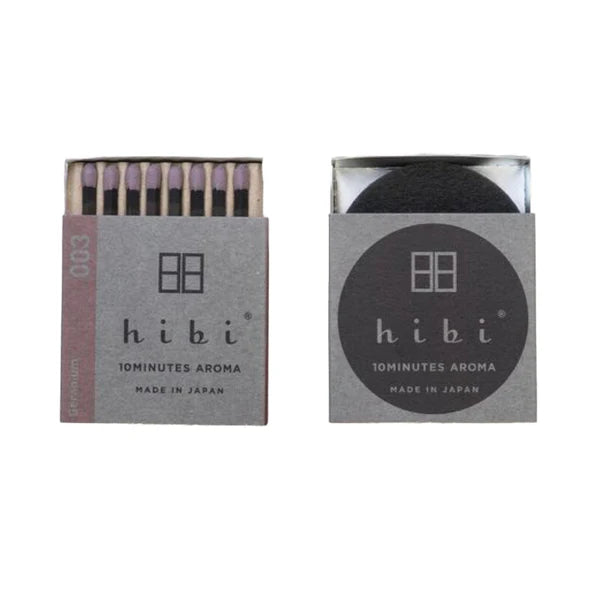 Hibi Matches - Box of 8 Incense Matches
