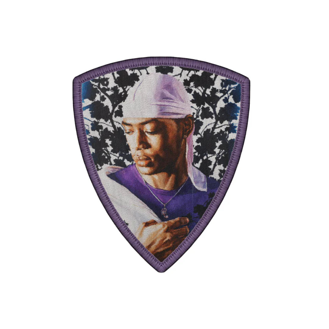 Kehinde Wiley Tomb of Pope Alexander VII Study I Patch