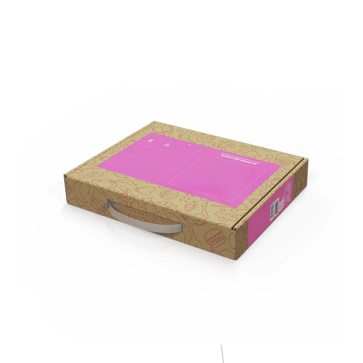 Neon Sign Ohlala - Pink Led Lights Wall Art