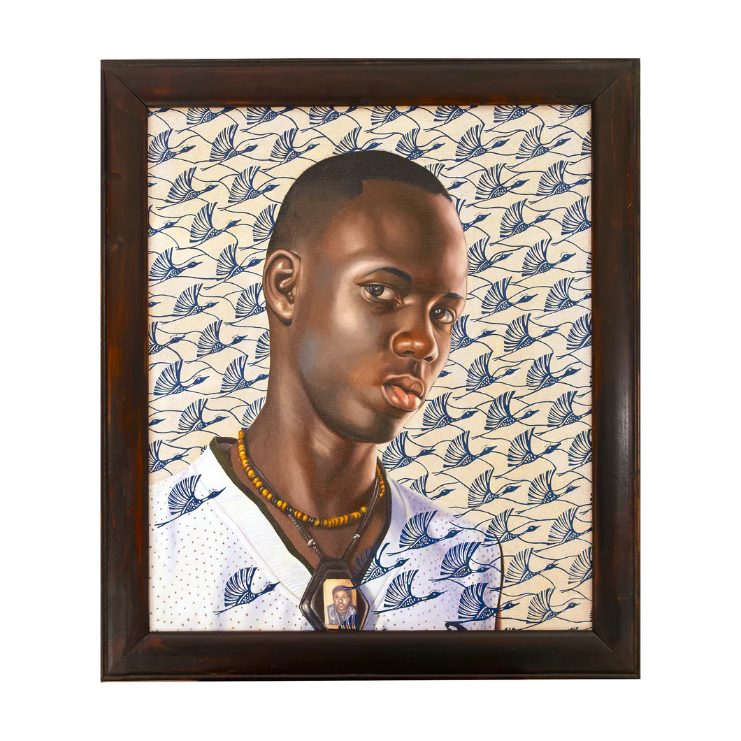 "Mame Ngagne" Plate by Kehinde Wiley
