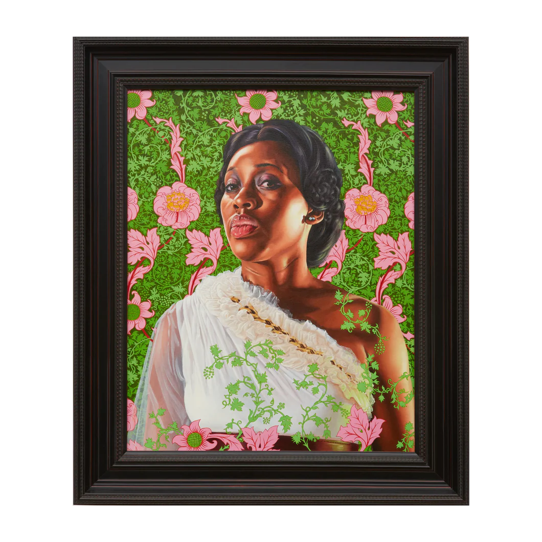 "Dacia Carter II" Plate by Kehinde Wiley