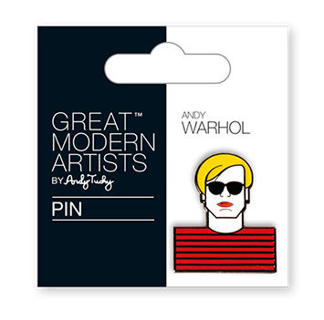 Andy Warhol Enamel Pin