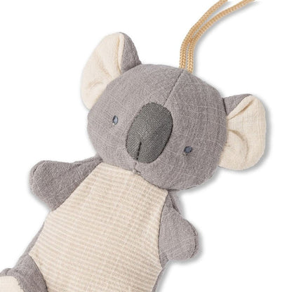 Bitzy Pal Natural Rubber Pacifier & Lovey - Koala