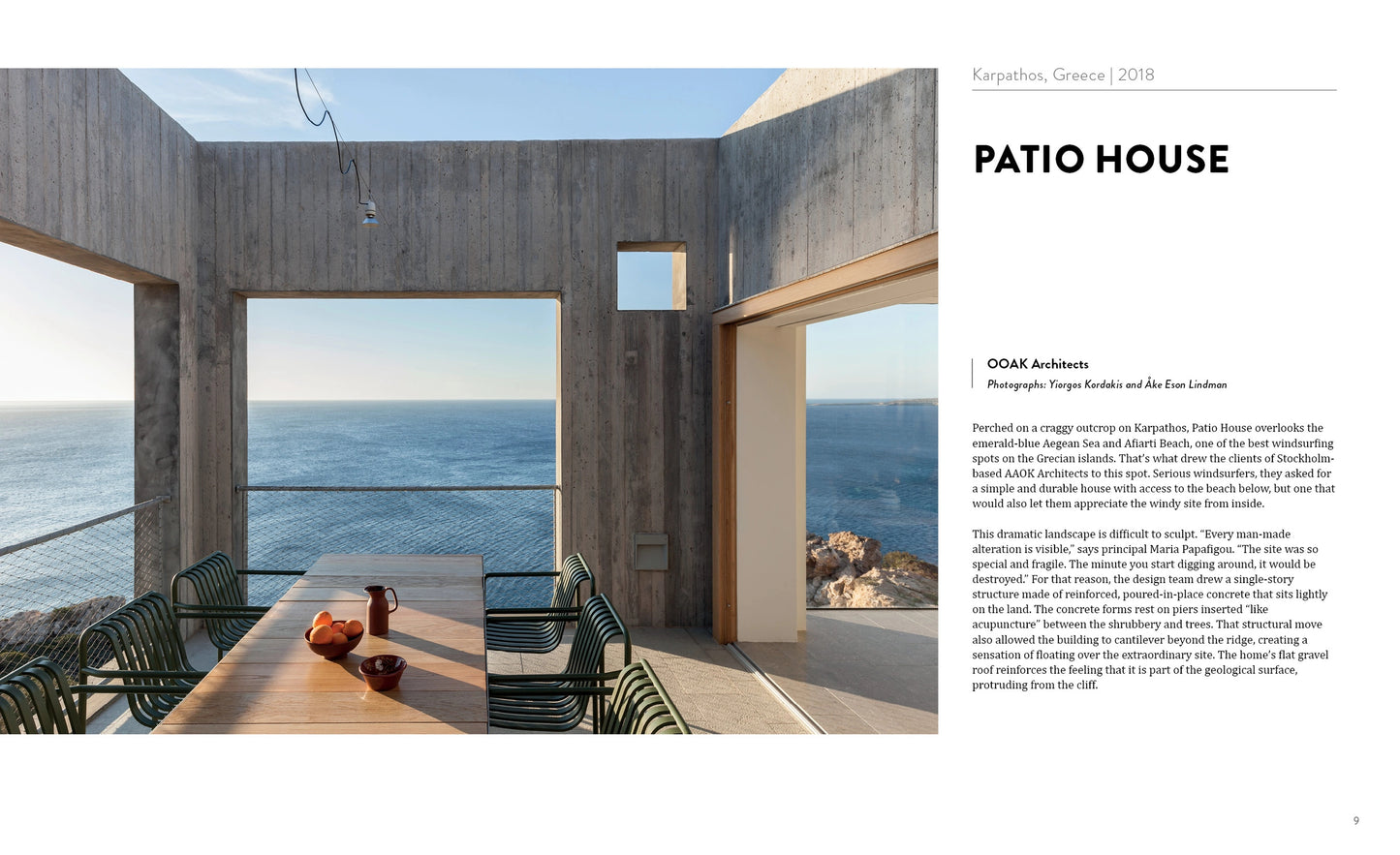 Concrete Houses: Form, Line, and Plane