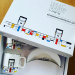 Espresso Set - Piet Mondrian