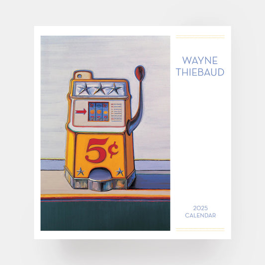 Wayne Thiebaud 2025 Wall Calendar