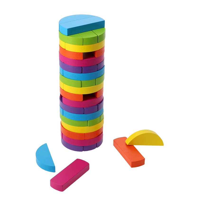 Round Tower Tumbling Blocks