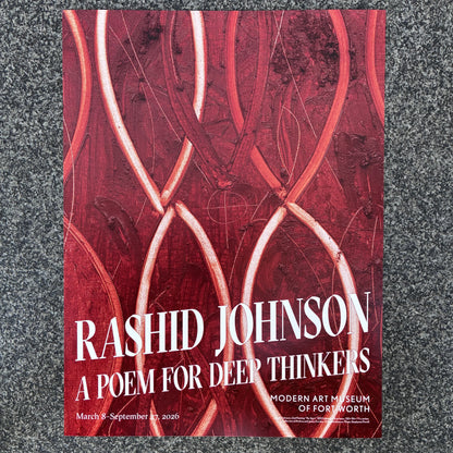 God Painting "The Spirit" by Rashid Johnson: Exhibition Poster Print