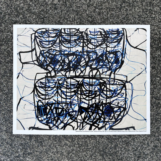 Soul Painting "Six Souls" by Rashid Johnson: Poster Print