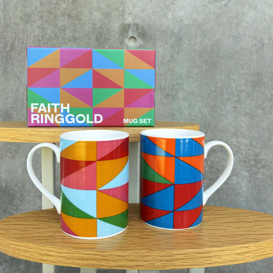 Windows of the Wedding Mug Set x Faith Ringgold