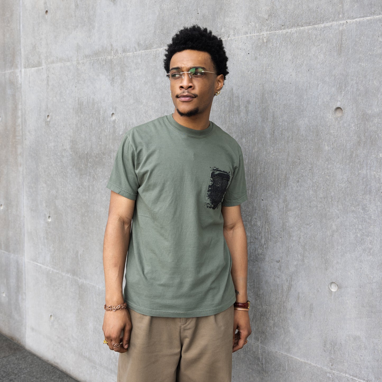 Rashid Johnson Untitled Anxious Man: Pocket Tee