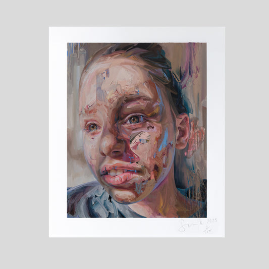 Melody(print), 2025 by Jenny Saville