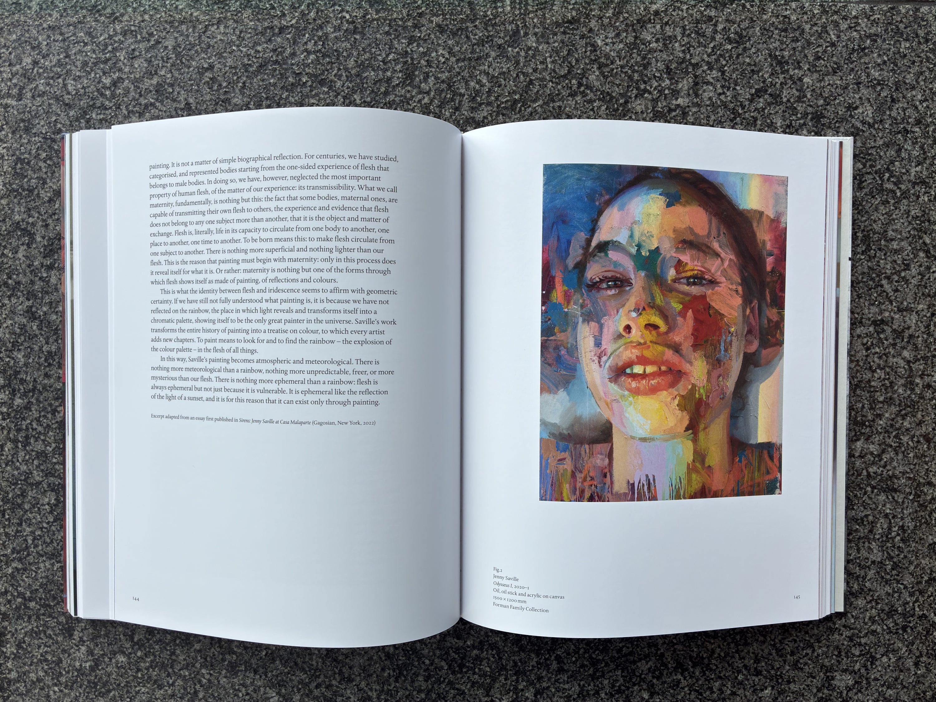 Jenny Saville: The Anatomy of Painting Exhibition Catalogue – The