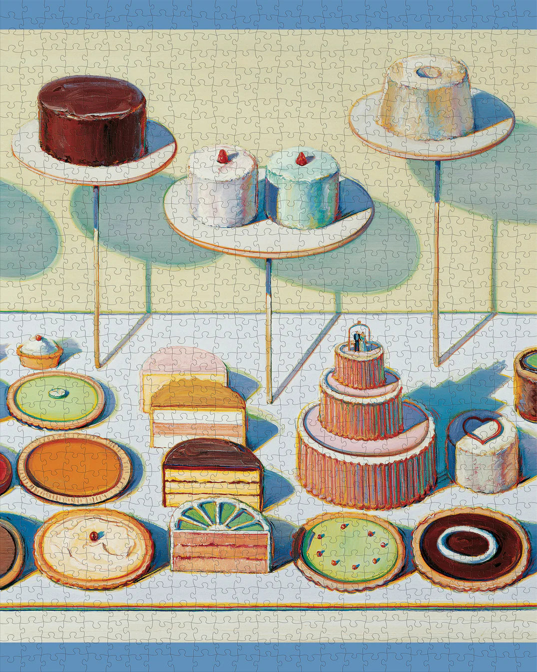 Wayne Thiebaud: Cakes & Pies 1000-piece Jigsaw Puzzle