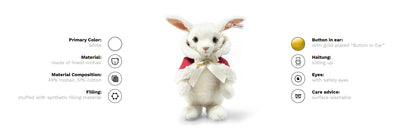 Christmas Rabbit with Wool Cape - 2024 Limited Edition