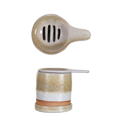 Pour Over Tea For One w/ Cup & Saucer