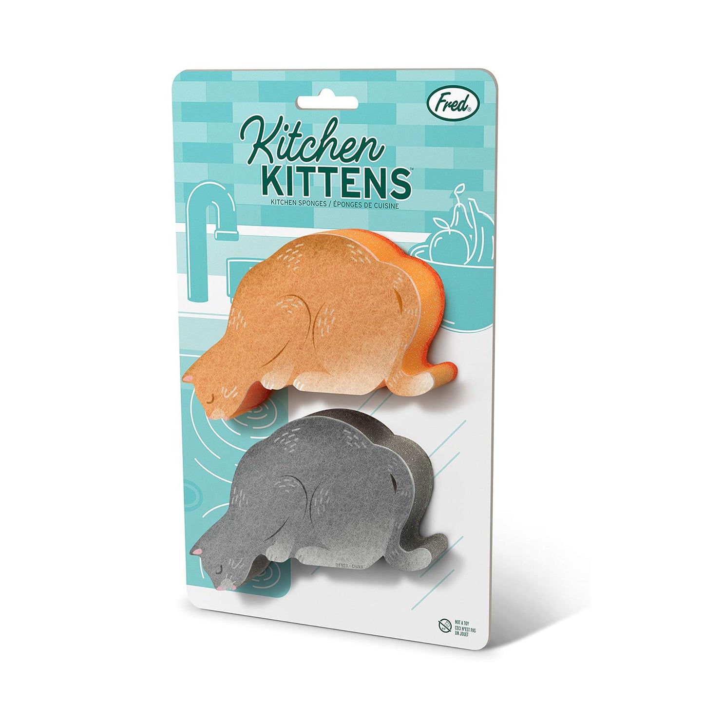 Kitchen Kittens Sponge, Set of 2