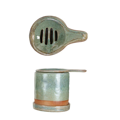 Pour Over Tea For One w/ Cup & Saucer