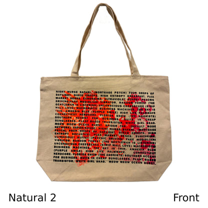 Freeman + Lowe Limited Edition Screen Printed Tote Bag