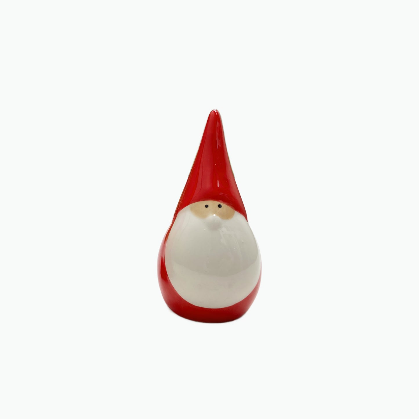 Ceramic Gnome Santa