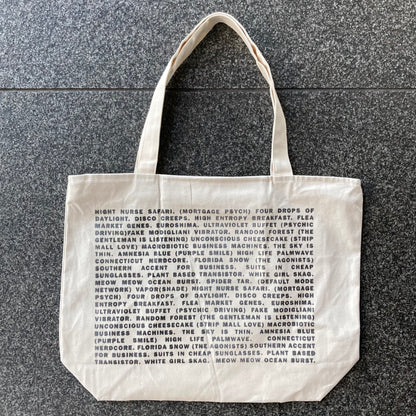 Freeman + Lowe Limited Edition Screen Printed Tote Bag