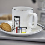 Espresso Set - Piet Mondrian