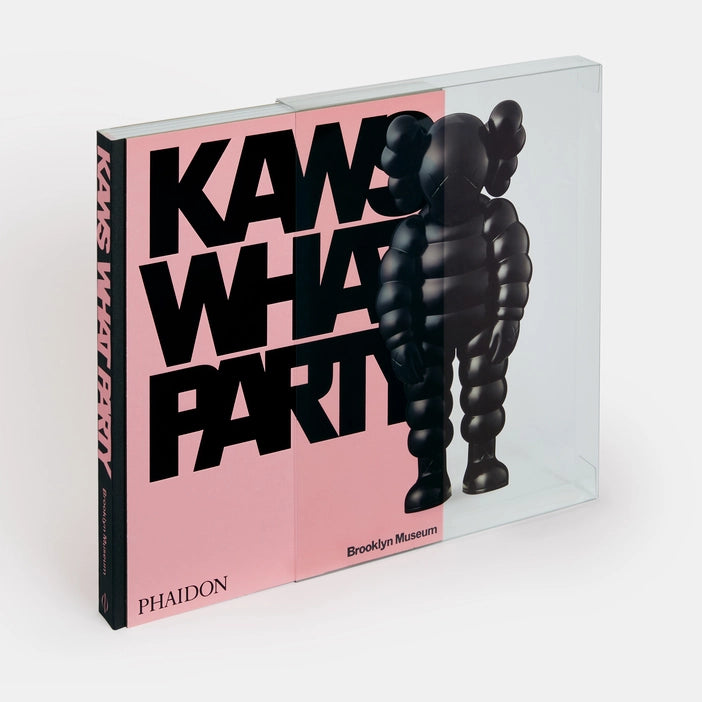 KAWS: WHAT PARTY (Black on Pink edition)